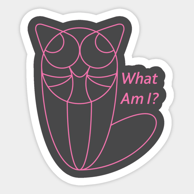 What Am I? Sticker by sumlam